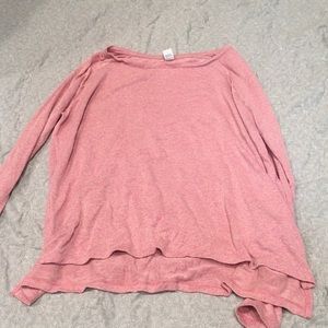 Pink long sleeve top Women’s S
